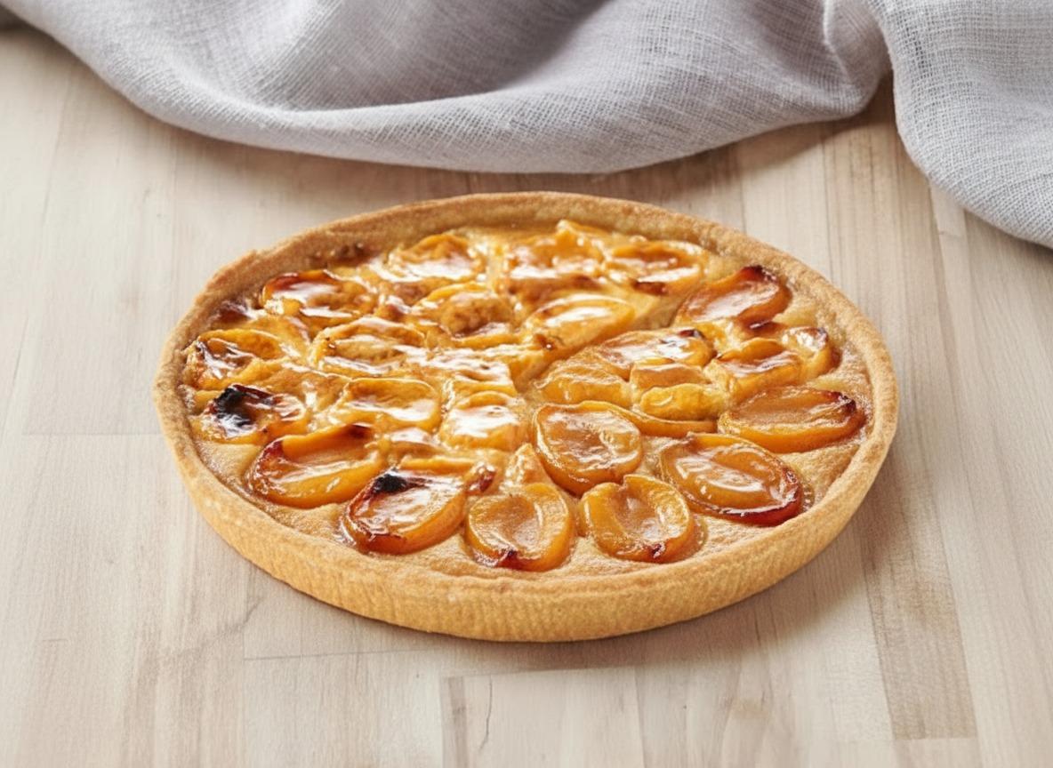 MON PÂTISSIER Tarte vergeoise aux abricots 6 personnes 620g