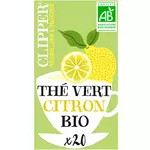 CLIPPER Thé vert citron bio Fabulous 20 sachets 35g