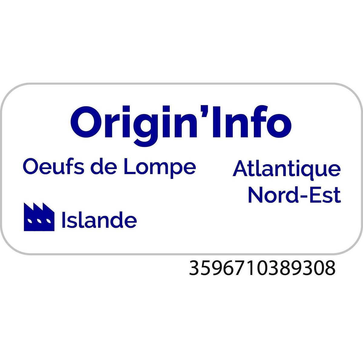 AUCHAN Oeufs de lompe noirs 100g