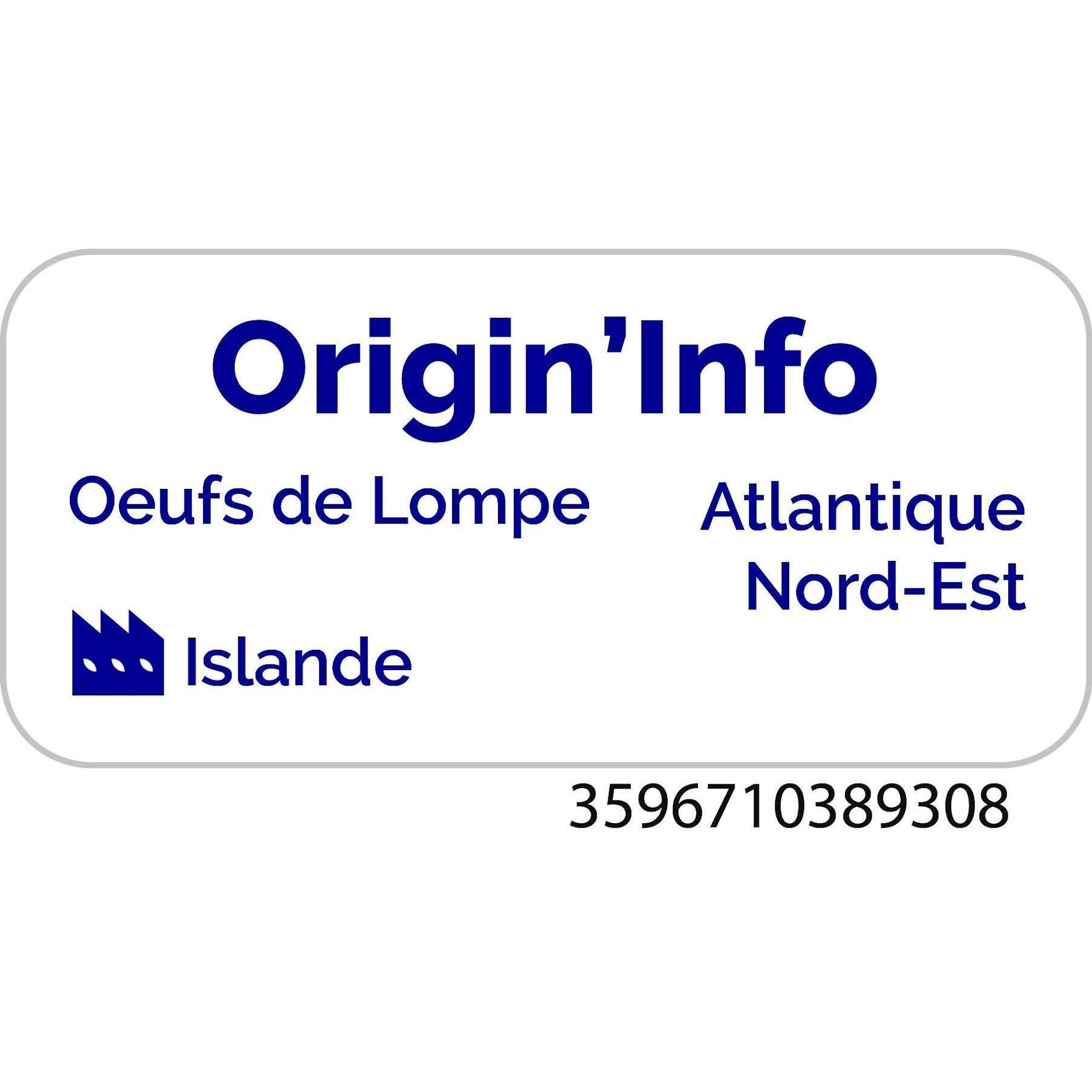 Voir la diapositive 4 : AUCHAN Oeufs de lompe noirs 100g