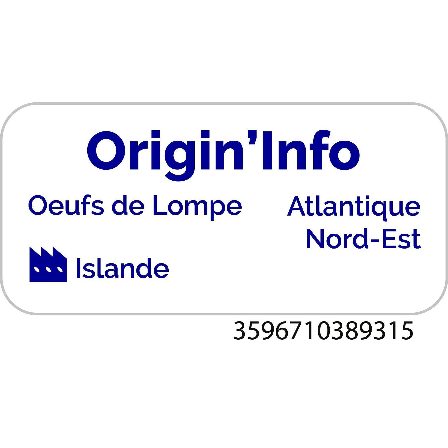 Voir la diapositive 2 : AUCHAN Oeufs de lompe rouges 100g