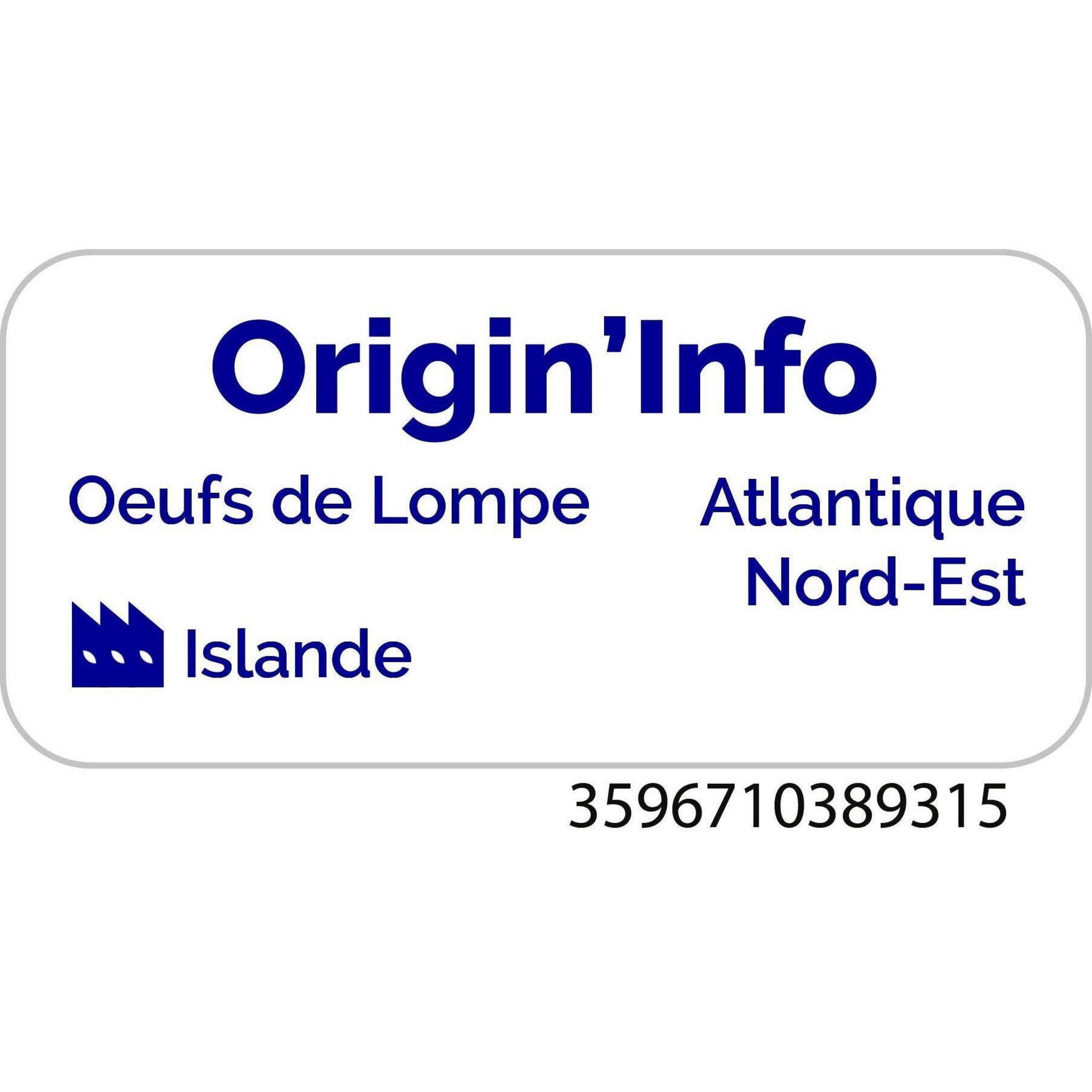Voir la diapositive 4 : AUCHAN Oeufs de lompe rouges 100g