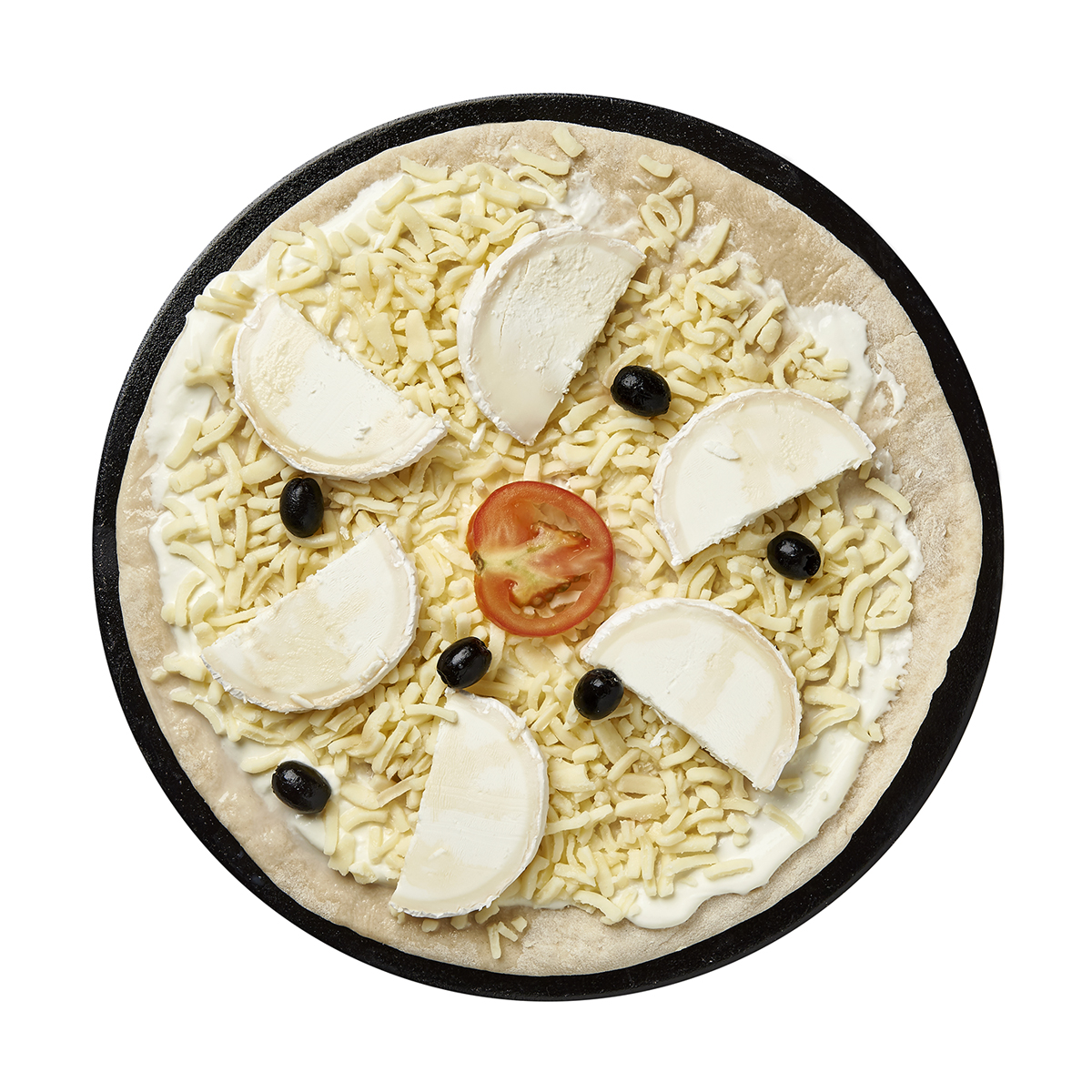 Voir la diapositive 2 : AUCHAN LE TRAITEUR Pizza chèvre miel 600g