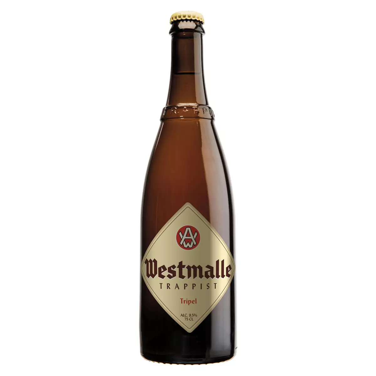 WESTMALLE Bière blonde triple trappiste 9,5% bouteille 75cl