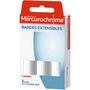 Voir la diapositive 2 : MERCUROCHROME Bandes extensibles lavables 2mx7cm 3 bandes