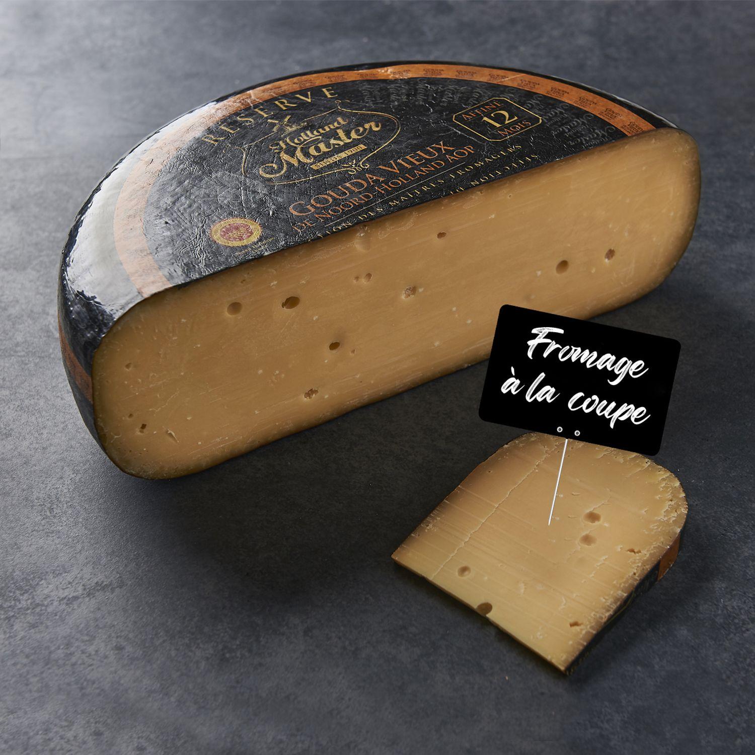 MON FROMAGER Gouda vieux Noord-Hollandse AOP 3 portions 200 g à 250 g