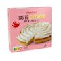 Voir la diapositive 2 : AUCHAN Tarte citron meringuée 6 parts 480g