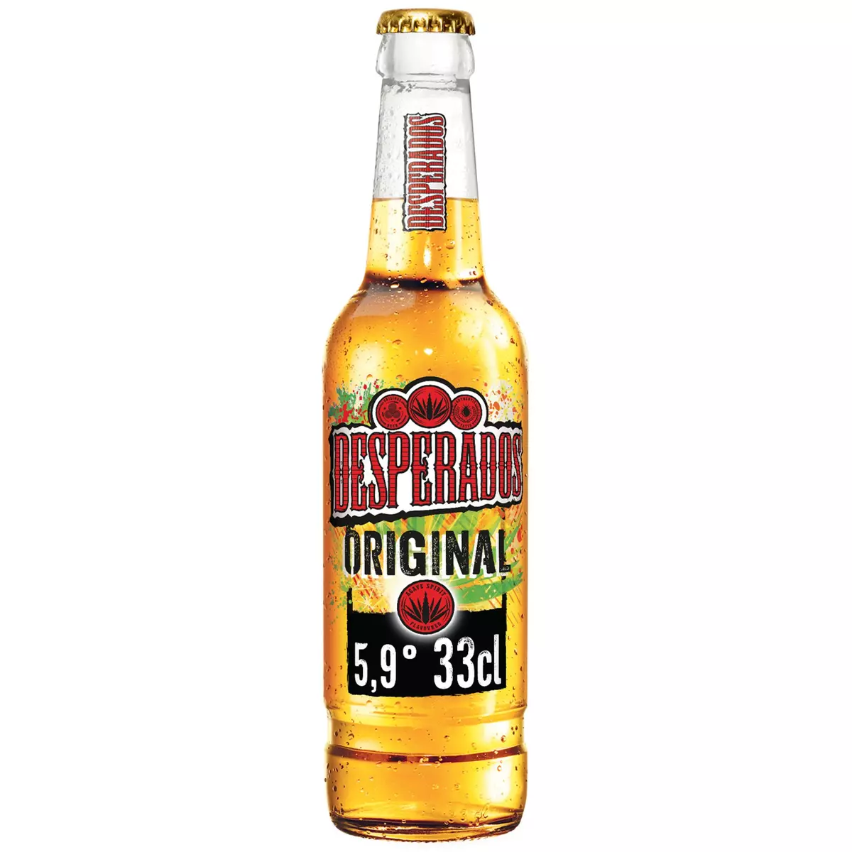 DESPERADOS Bière Original aromatisée tequila 5,9% bouteille 33cl