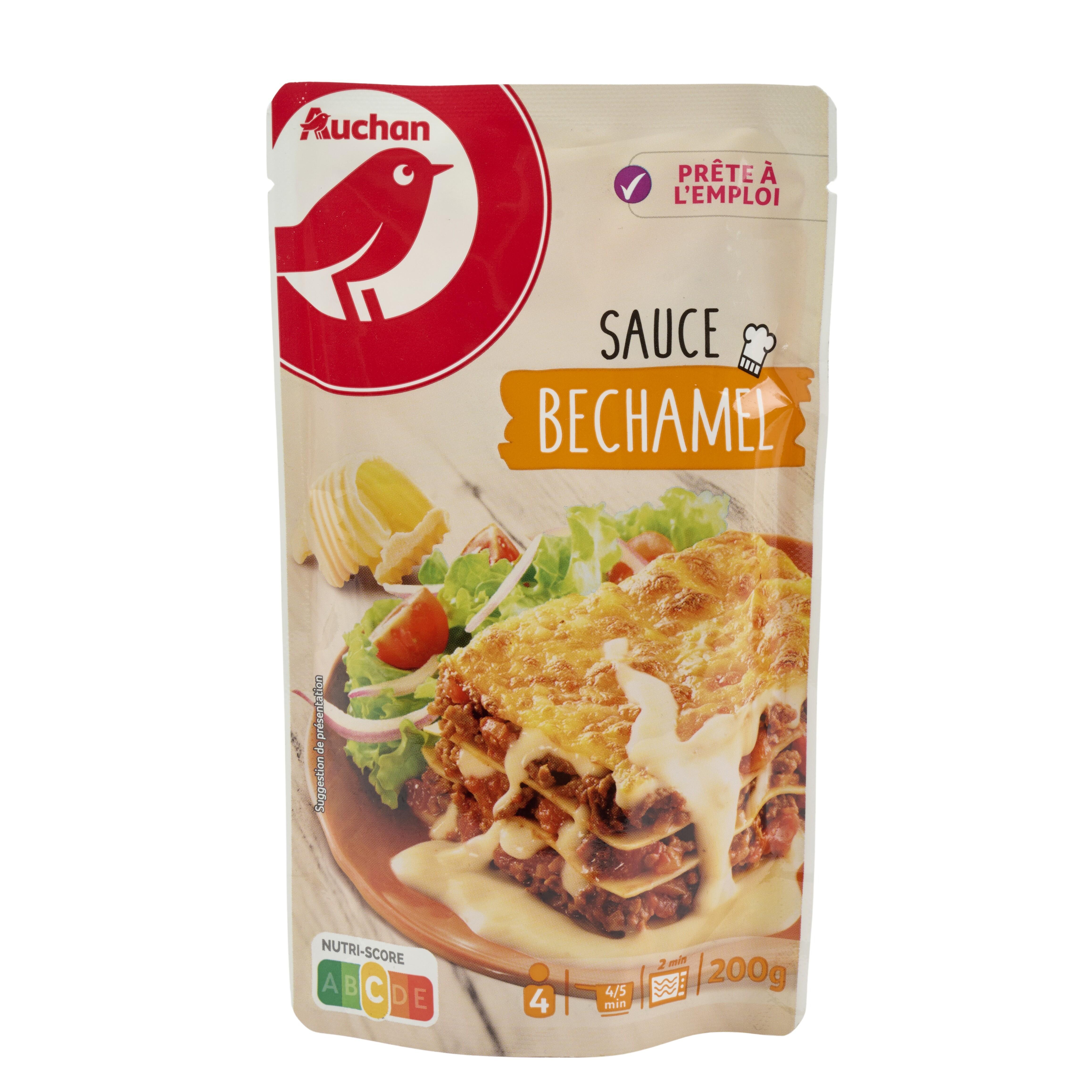 Voir la diapositive 3 : AUCHAN Sauce béchamel 200g
