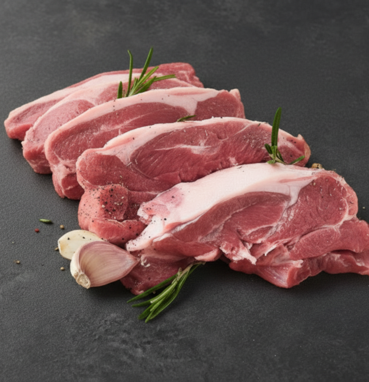MON BOUCHER Épaule** d'agneau avec os tranchée à griller 2 portions 360 g à 540 g