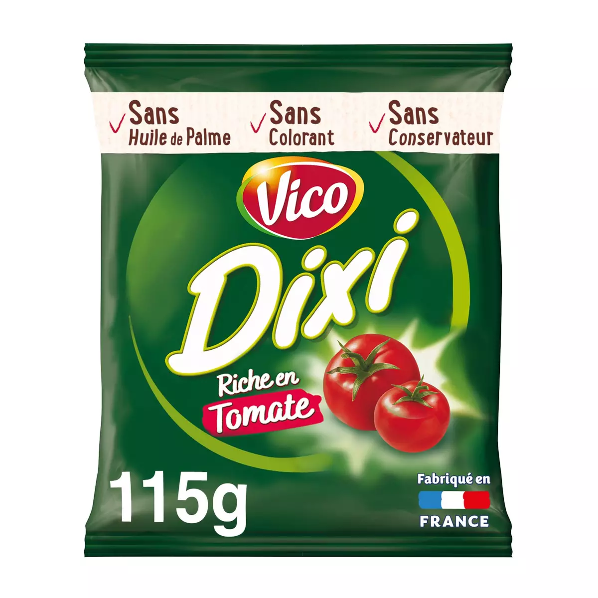 VICO Biscuits soufflés Dixi à la tomate  format familial 115g