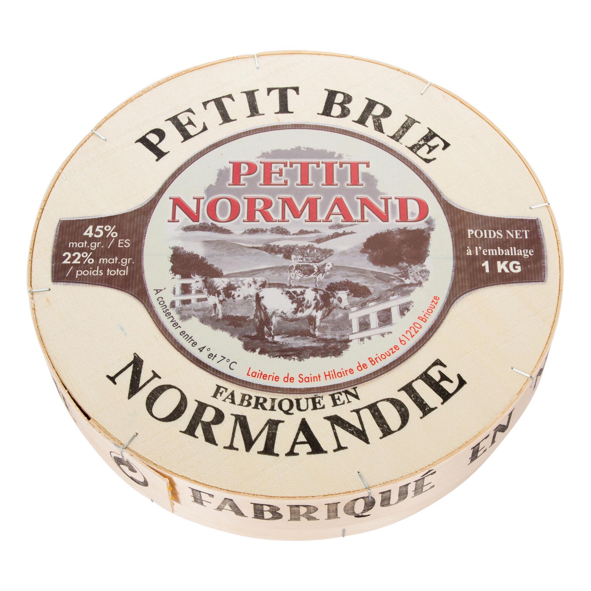 PETIT NORMAND Petit brie de Normandie 1kg