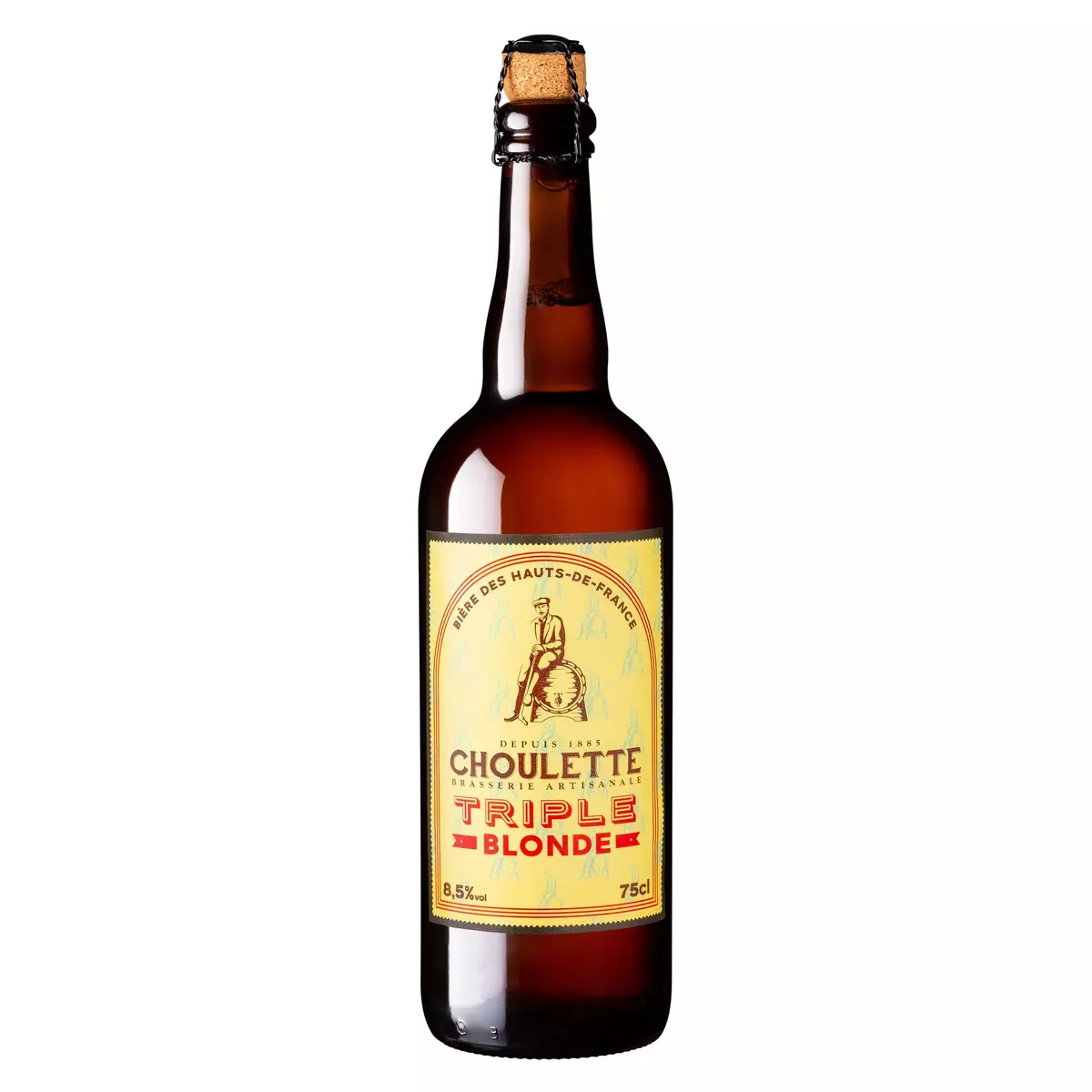 LA CHOULETTE Bière blonde triple artisanale 8,5% 75cl