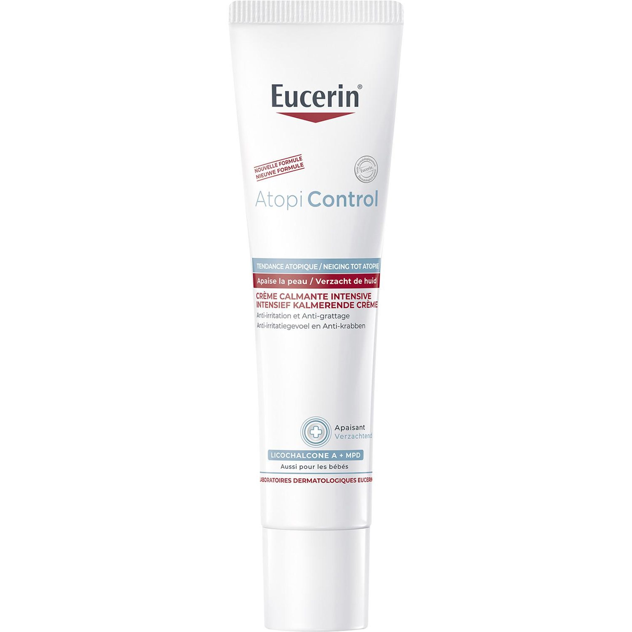 Voir la diapositive 2 : EUCERIN Atopicontrol Crème calmante intensive 40ml