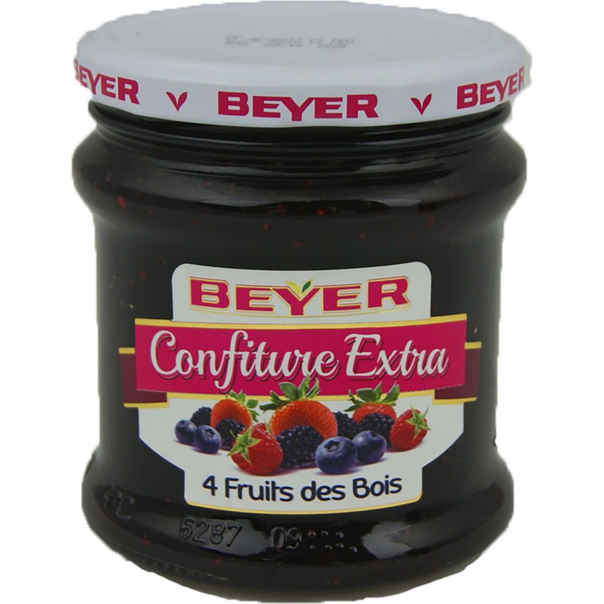 BEYER Confiture extra de 4 fruits des bois 370g
