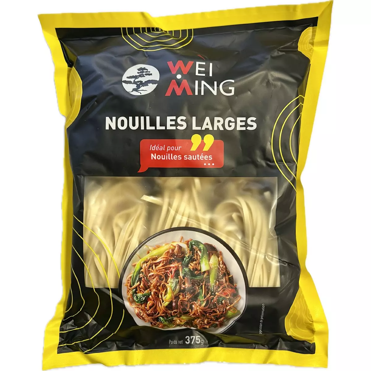 WEI MING Nouilles Chinoises larges 375g