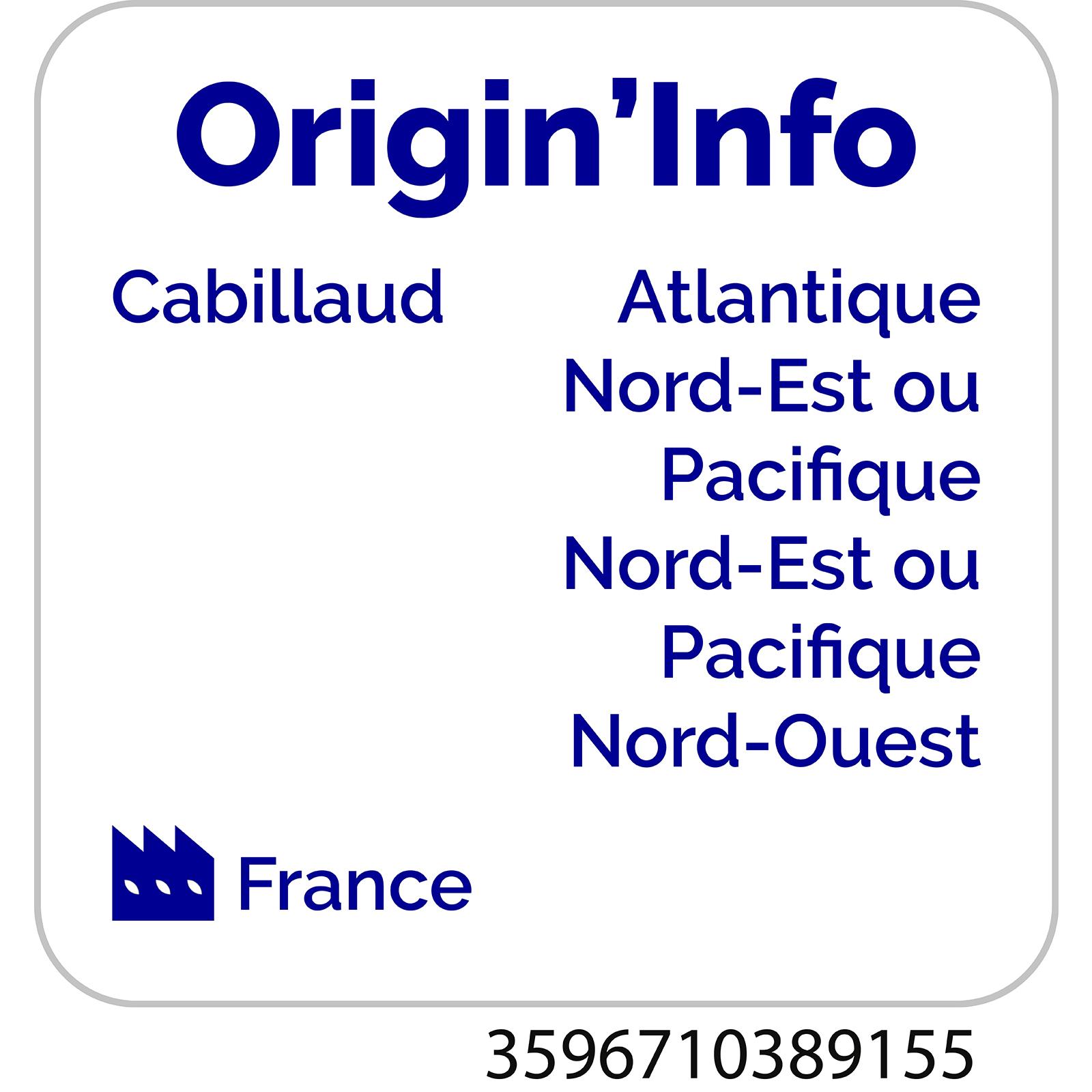 Voir la diapositive 3 : AUCHAN Cabillaud MSC panés façon meunière 2 pièces 200g