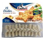 KAUFFER'S Etoiles de pommes de terre 15 pièces 525g