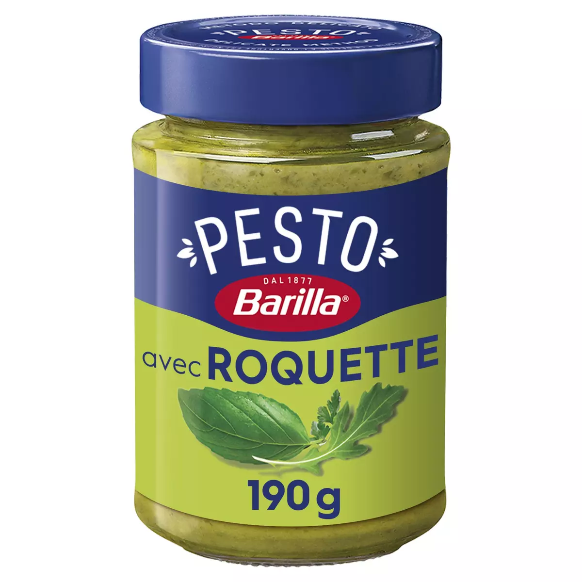 BARILLA Sauce pesto au basilic et roquette en bocal 190g