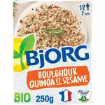 BJORG Boulgour quinoa sésame bio veggie sachet express 1-2 personnes 250g