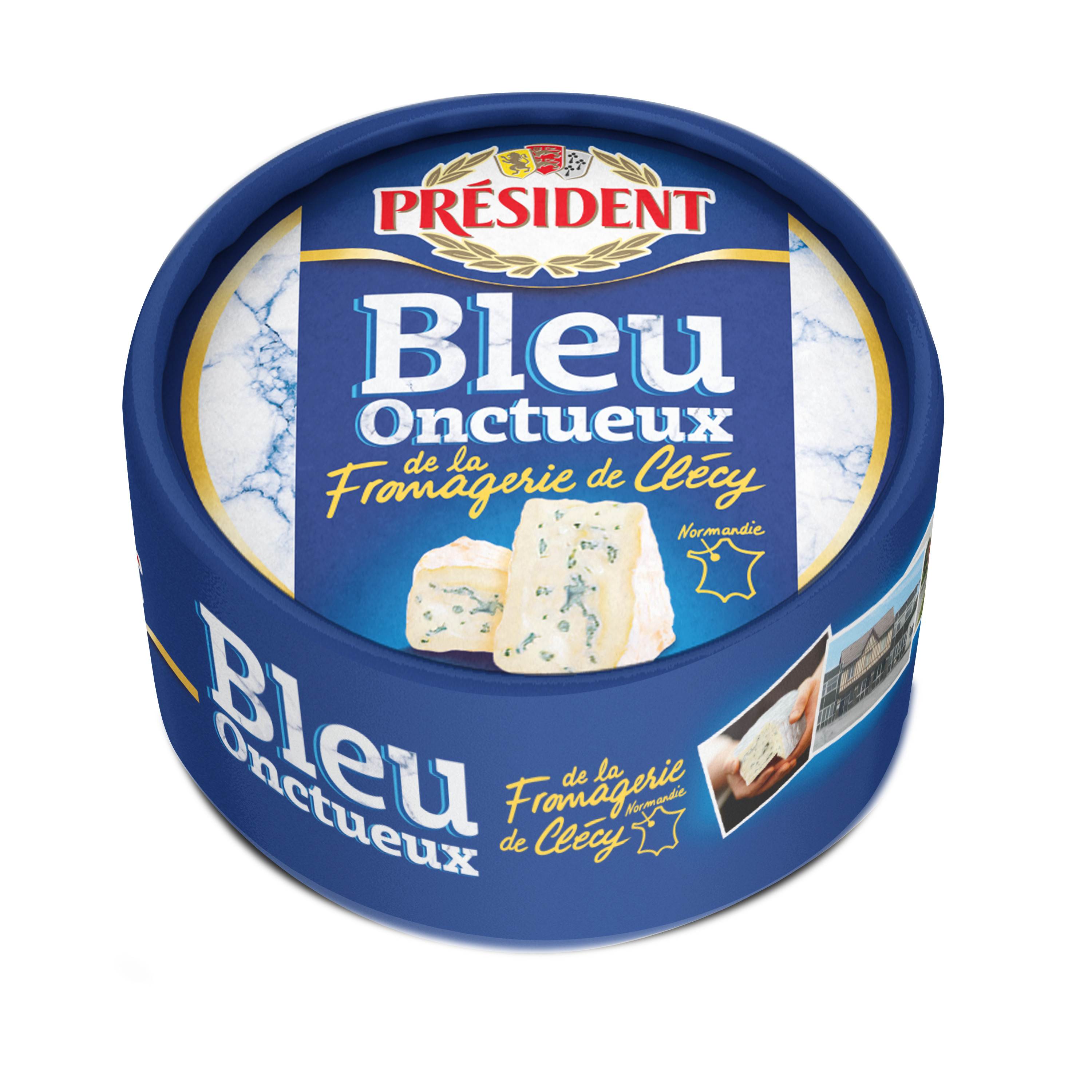Voir la diapositive 2 : PRESIDENT Bleu onctueux 200g