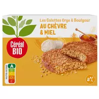 Céréal Bio - Galettes Quinoa boulghour à la tomate (2x100g) commandez en  ligne avec Flink !