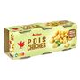 Voir la diapositive 2 : AUCHAN Pois chiches 3x125g