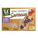 T&C Tartines craquantes au sarrasin bio sans gluten 150g