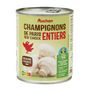 Voir la diapositive 2 : AUCHAN Champignons entiers 1er choix 460g