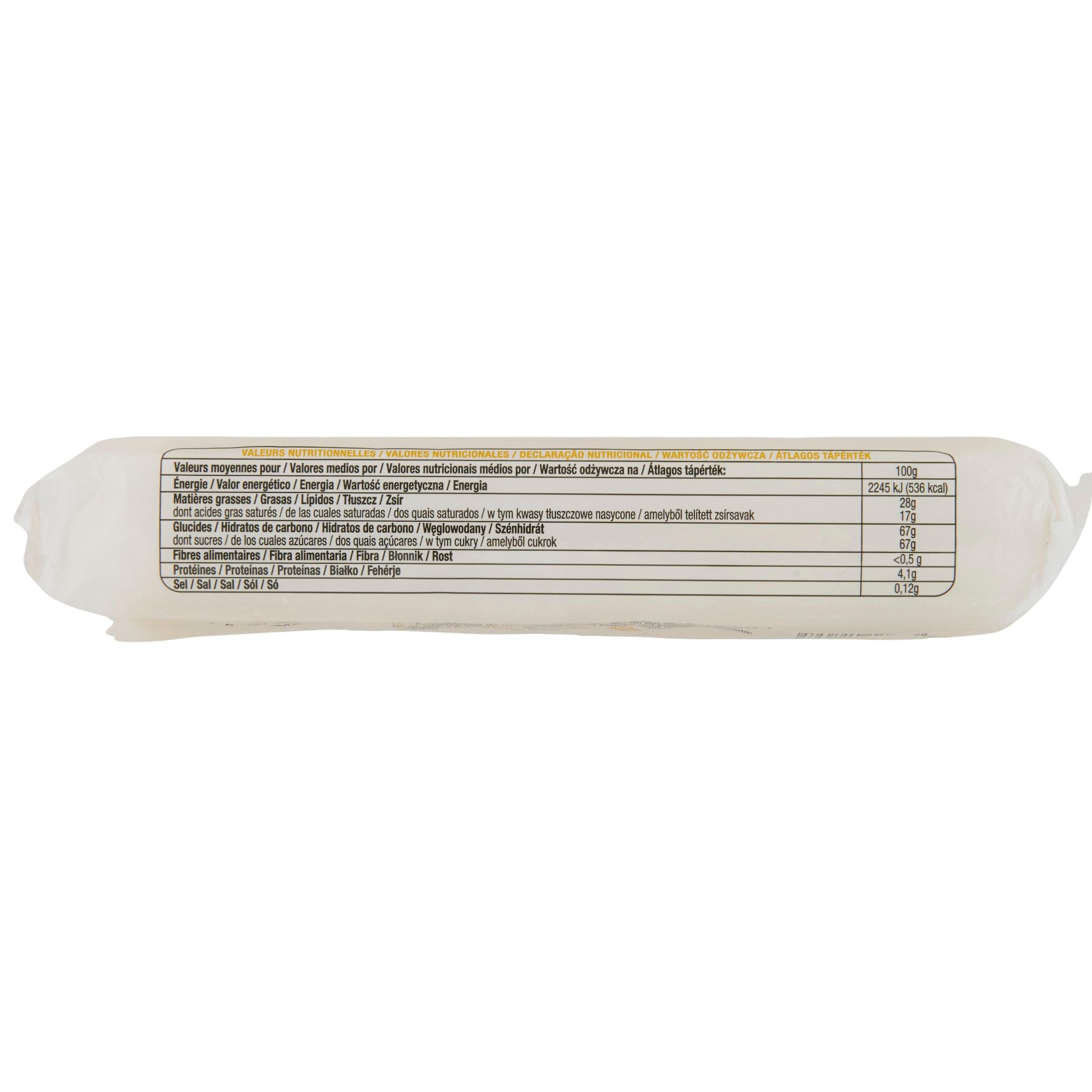 Voir la diapositive 4 : POUCE Tablette de chocolat blanc 4 pièces 4x100g
