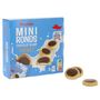 Voir la diapositive 2 : AUCHAN Mini ronds tartelettes chocolat et lait sachets fraîcheur 6x6 biscuits 225g