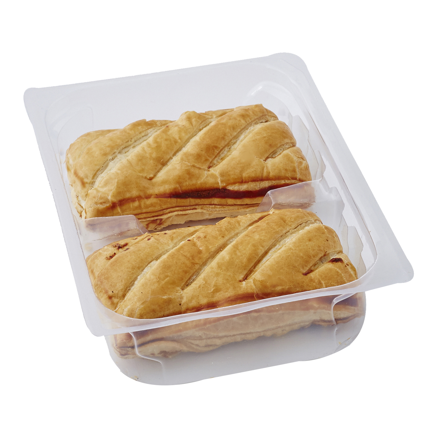 Voir la diapositive 3 : AUCHAN LE TRAITEUR Friands à la viande de porc 2 pièces 220g