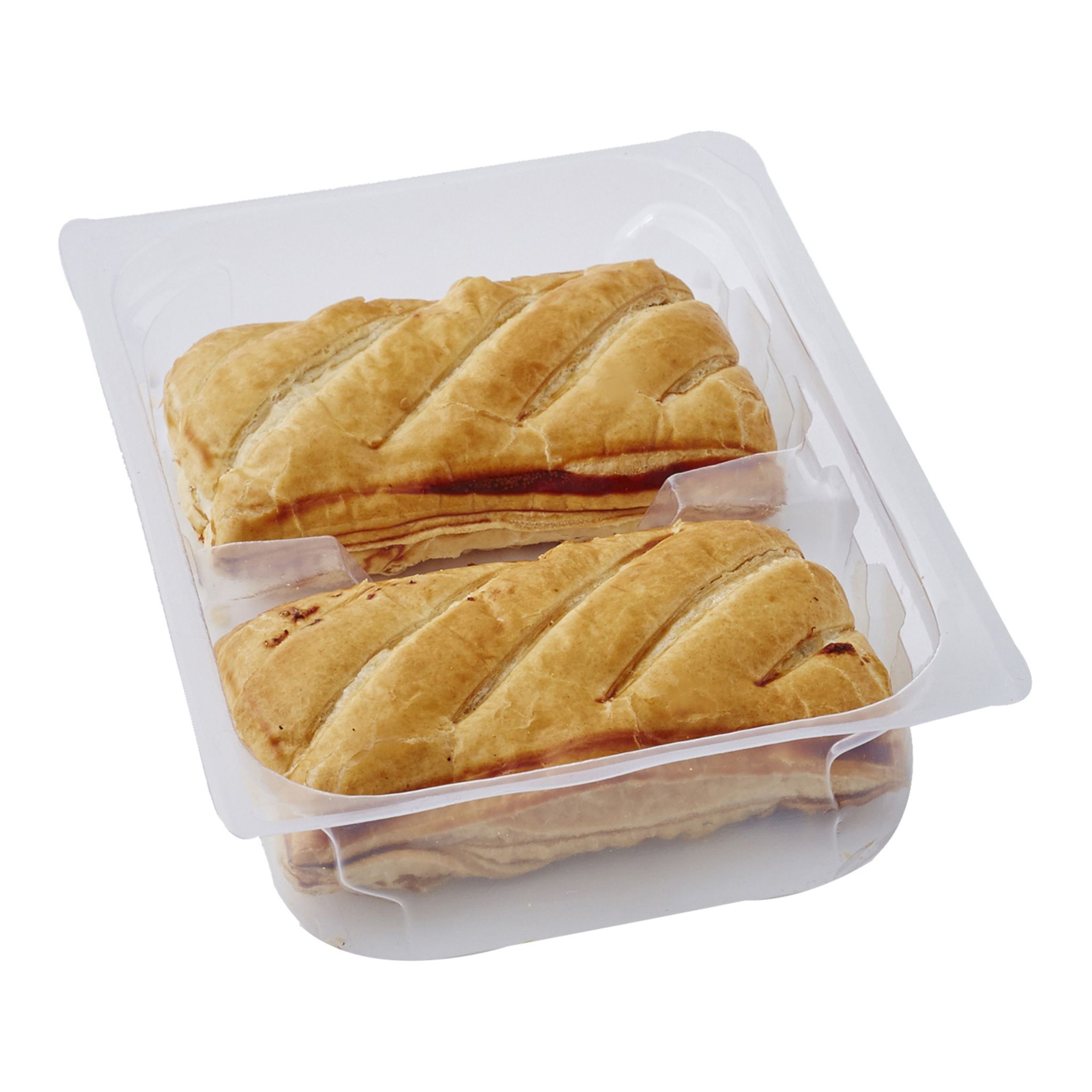 Voir la diapositive 3 : AUCHAN LE TRAITEUR Friands à la viande de porc 2 pièces 220g