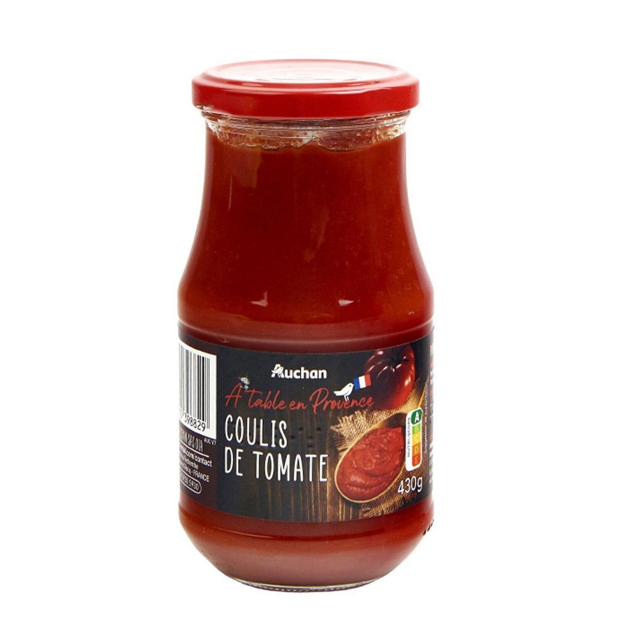 AUCHAN TERROIR Coulis de tomates 430g
