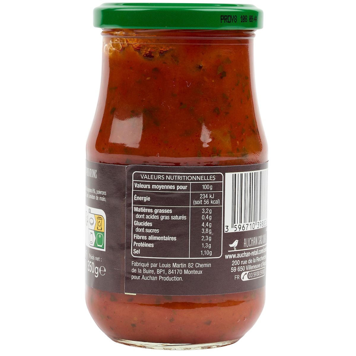 AUCHAN TERROIR Sauce provençale 350g