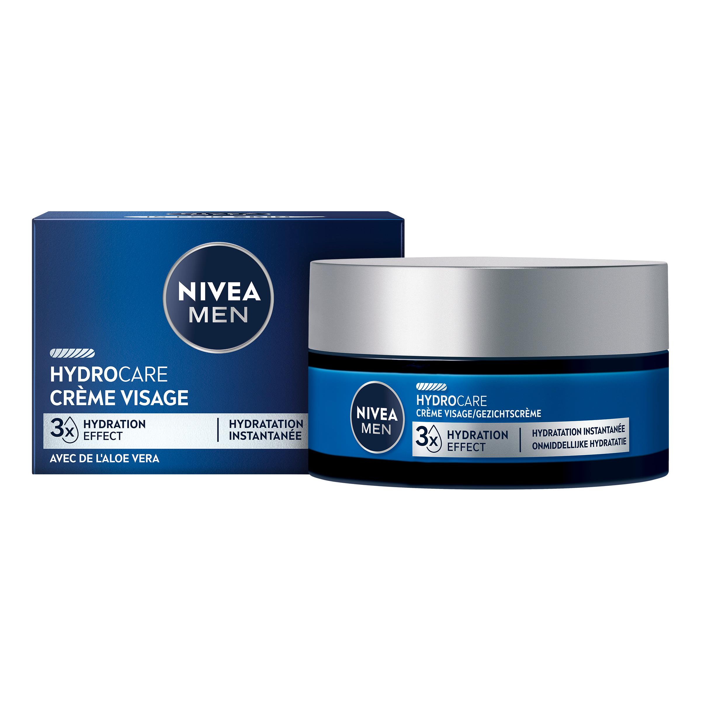 Voir la diapositive 2 : NIVEA MEN Crème nourrissante absorption rapide peaux très sèches pour homme 50ml