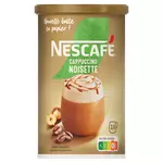 NESCAFE Café soluble Cappuccino à la noisette 18 tasses 270g