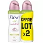DOVE Beauty Finish déodorant spray compressé anti-transpirant 48h 2x100ml