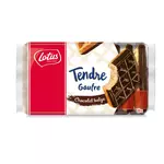 LOTUS Tendre gaufre nappée de chocolat belge en sachets individuels 8 gaufres 296g