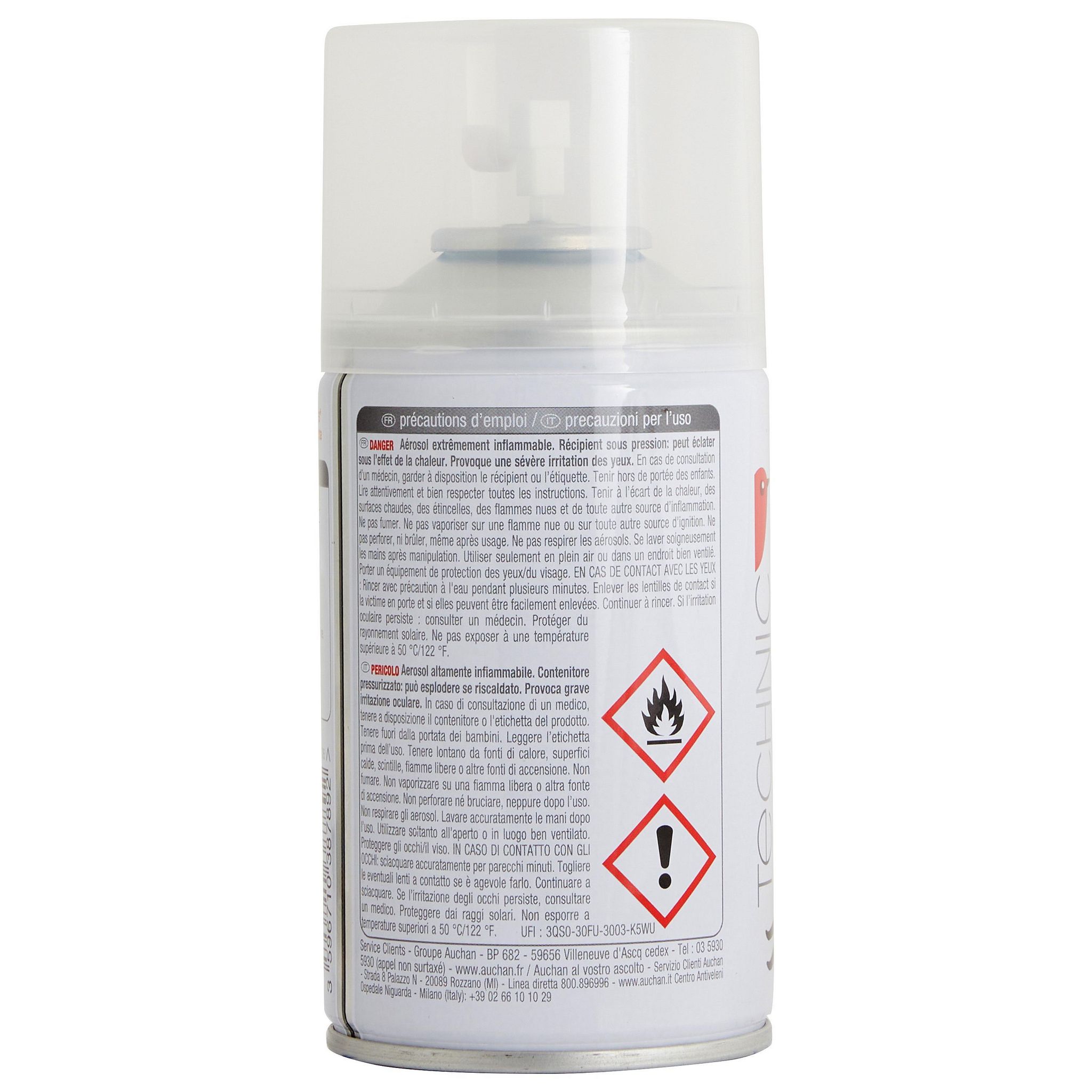 Voir la diapositive 4 : AUCHAN Recharge pour diffuseur automatique vanille des îles 250ml