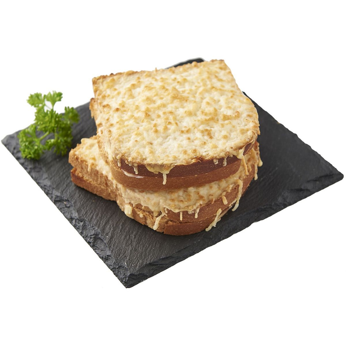 AUCHAN LE TRAITEUR Croque monsieur gratinés 2 pièces 280g