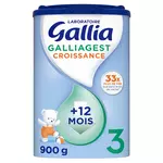 GALLIA Galliagest 3 lait de croissance en poudre dès 12 mois 900g