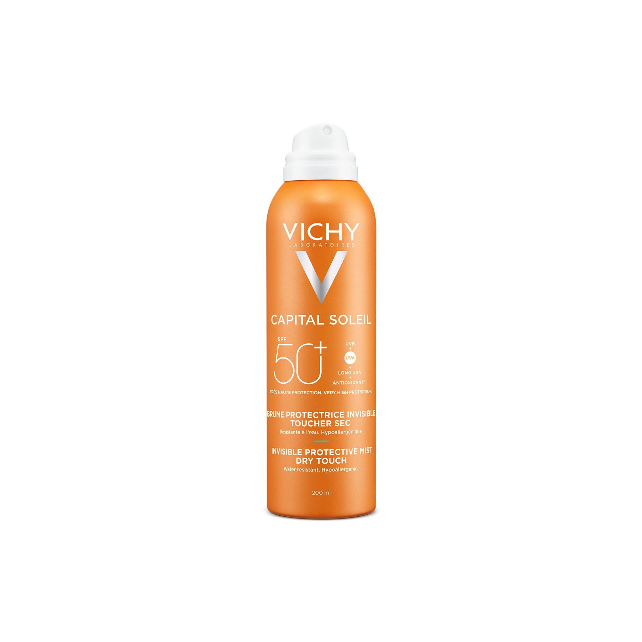 VICHY Capital soleil Brume protectrice invisible toucher sec SPF50+ 200ml