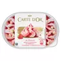 CARTE D'OR Glace à la vanille fraise et morceaux de meringue 900ml