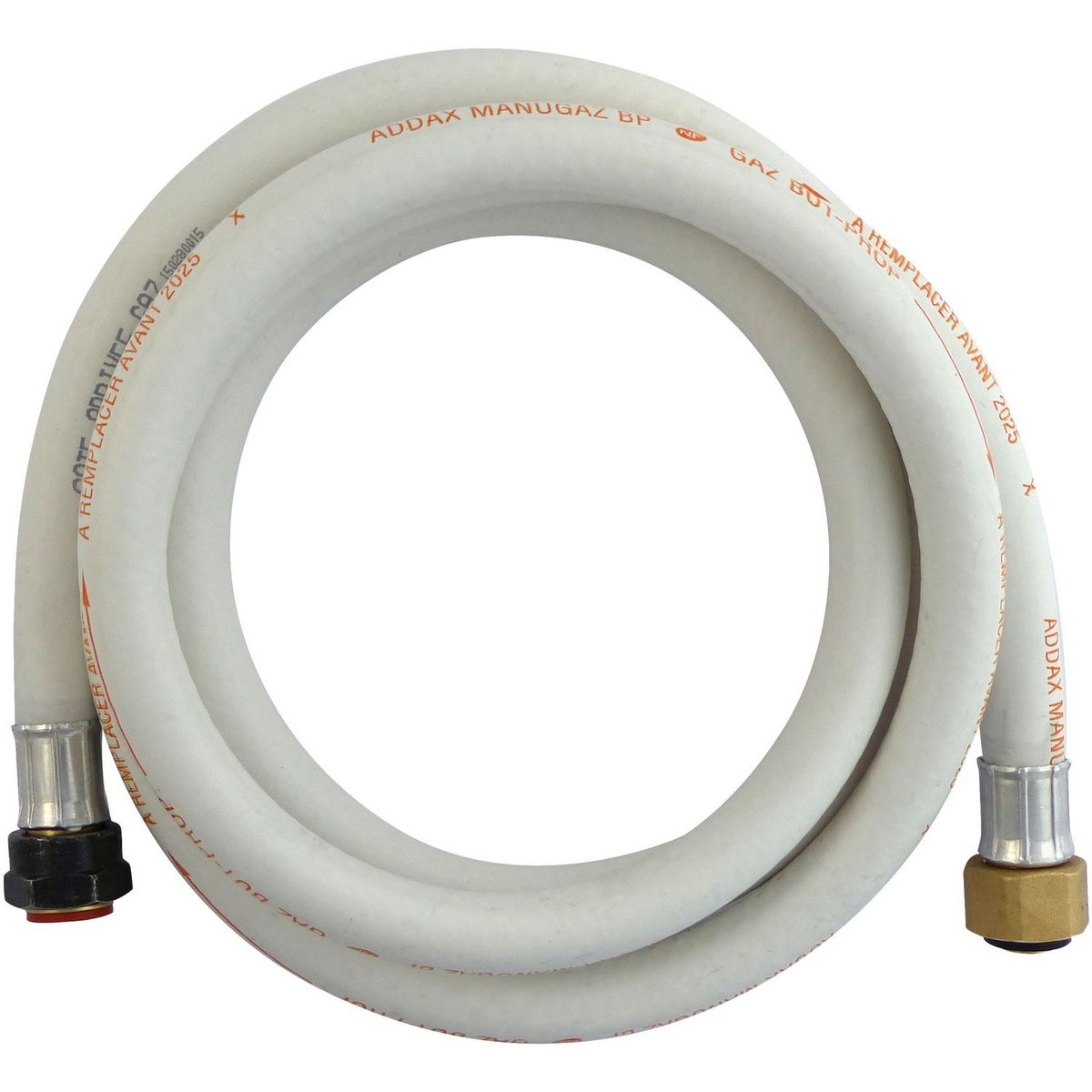 NOVOBAIN Tuyau gaz flexible en caoutchouc à visser1,50m