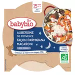 Babybio BABYBIO Assiette aubergines façon parmigiana macaroni bio dès 15 mois