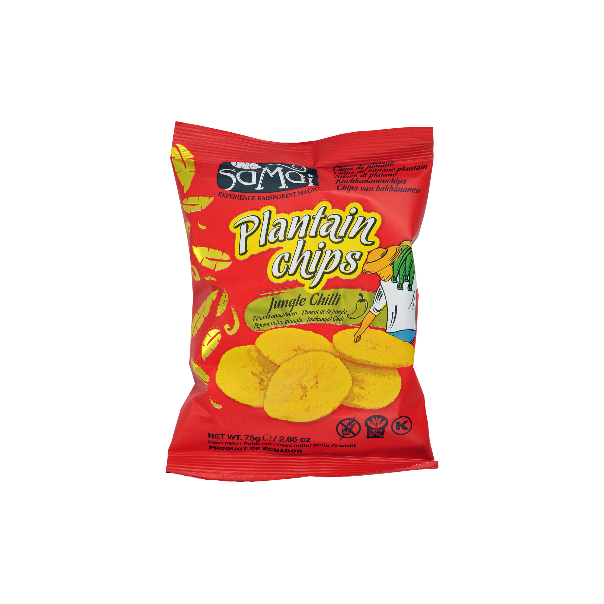 SAMAI Chips banane pimentés 75g