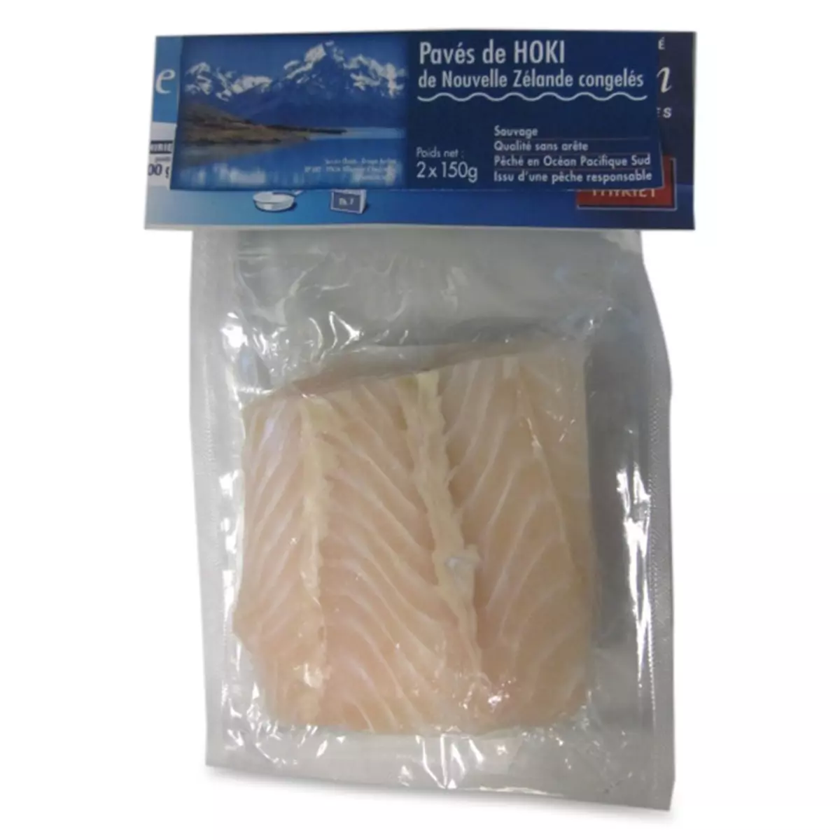 Pavé de Hoki poisson de Nouvelle Zélande 300g