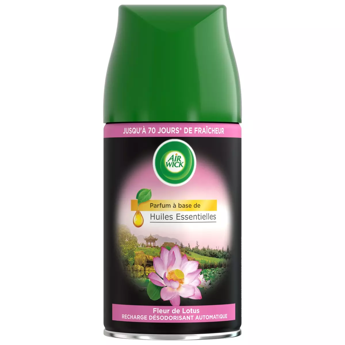 AIR WICK Parfum à base de huiles essentielles fleur de lotus 250ml