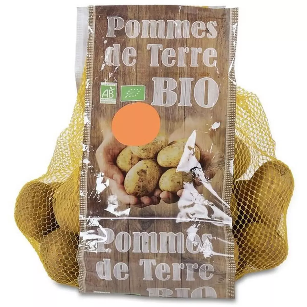 Pommes de terre de consommation brossées bio 1,5kg pas cher